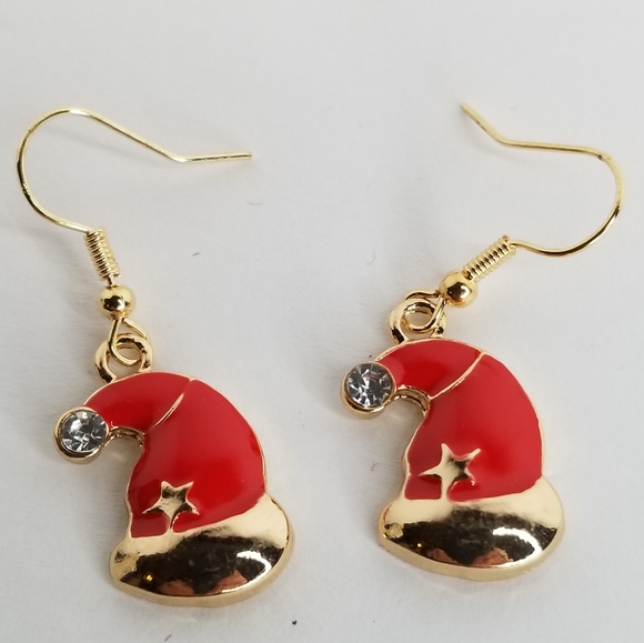 🍁3/$25  2 pair Christmas Earrings - Picture 3 of 7
